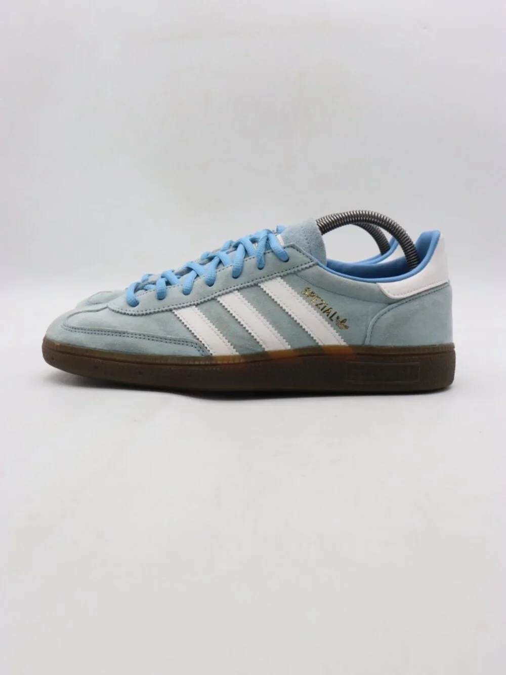 adidas Handball Spezial Men's Size 8.5 Light Blue Sneakers Shoes BD7632